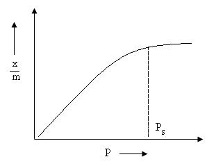 Type I Adsorption Isotherm